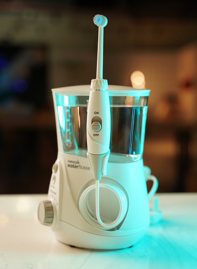 White Aquarius® Water Flosser